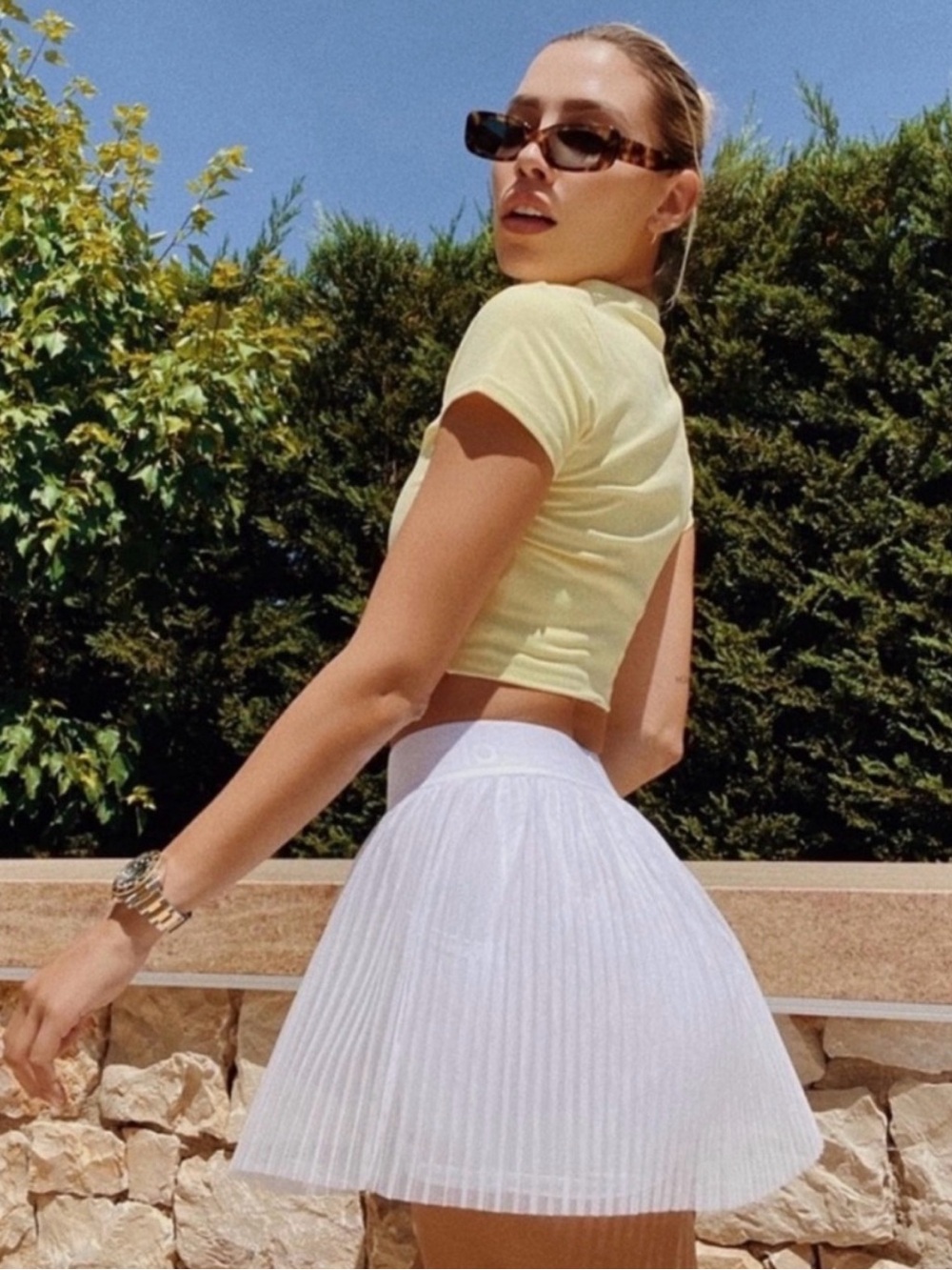 Alo tennis/Mini Skirt - Women's Summer Skirt